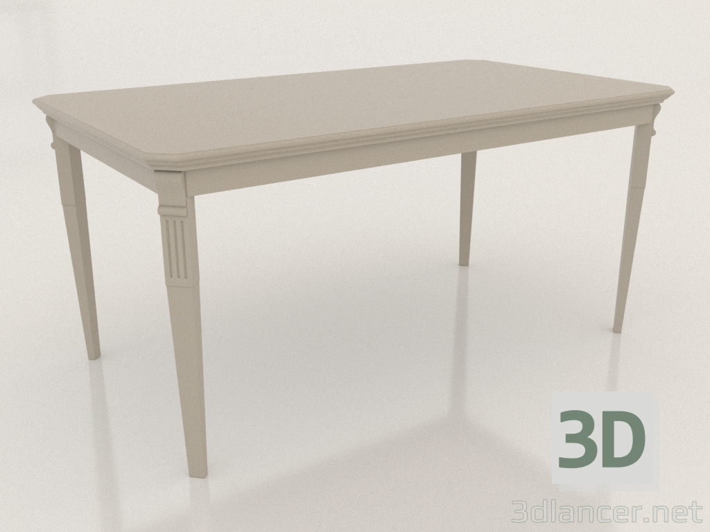 3D modeli Yemek masası (Pastel) - önizleme