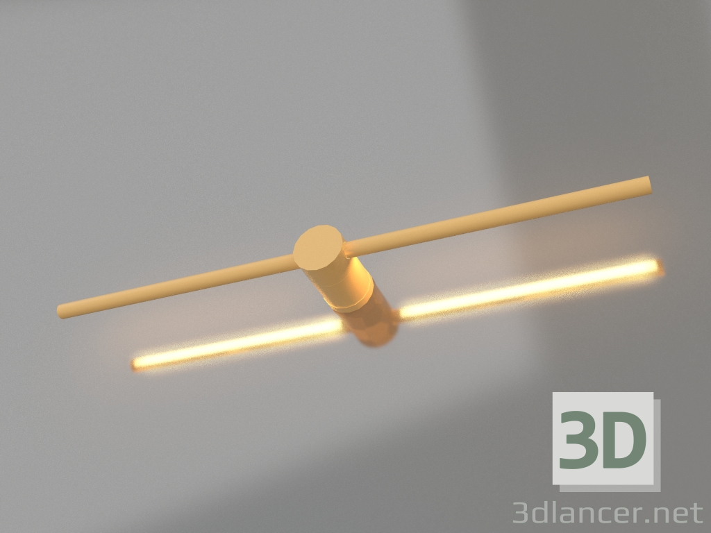 modello 3D Lampada SP-PICASO-M-TURN-L700-12W Day4000 (GD, 100 gradi, 230V) - anteprima