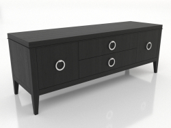 TV-Schrank 2 1500 mm (schwarz RAL 9005)