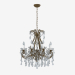 3d model Chandelier with a glass decor (S110238 8) - preview