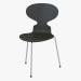 3d model Dining chair on three legs Ant - preview