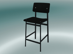 Bar sandalyesi Loft (65 cm, Siyah)