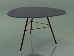 Street table with a triangular worktop 1813 (H 50 - D 79 cm, HPL, V34)