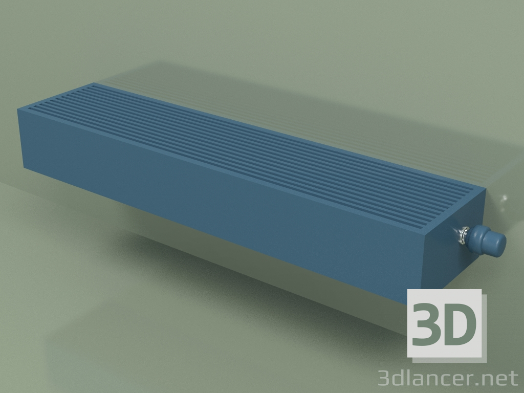 3D modeli Konvektör - Aura Slim Basic (140x1000x230, RAL 5001) - önizleme