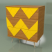 3d model Chest of drawers Lady Woo with color pattern (mustard yellow) - preview