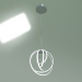 3d модель Подвесной светильник 90170-5 (хром) – превью