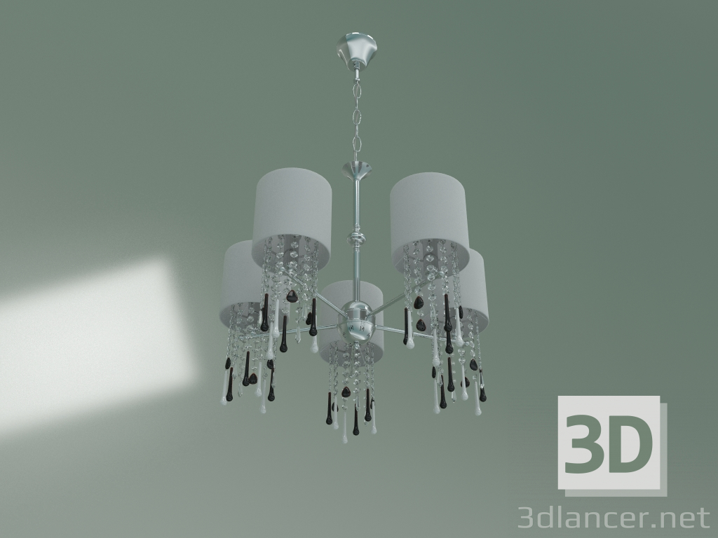 modello 3D Lampadario a sospensione 300-5 (Strotskis) - anteprima