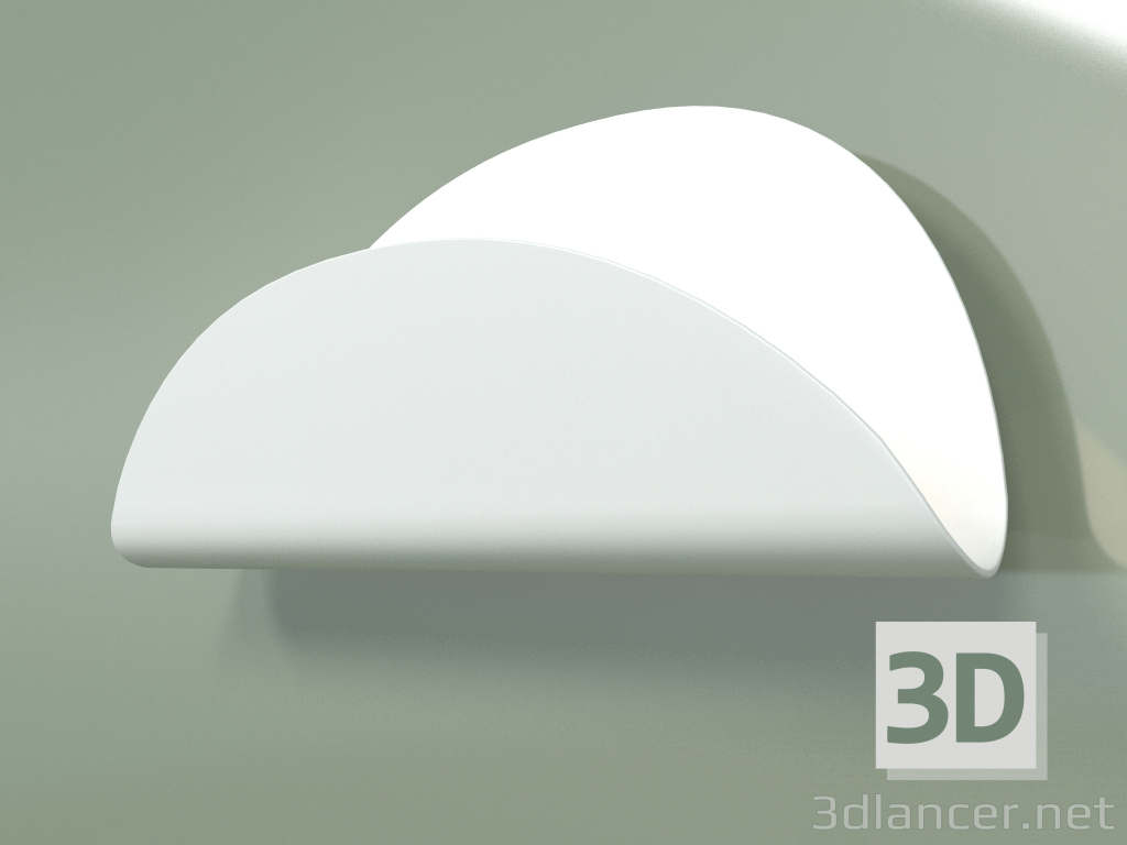 3D modeli Duvar lambası RWLB109 7W WH+WH 4000K - önizleme