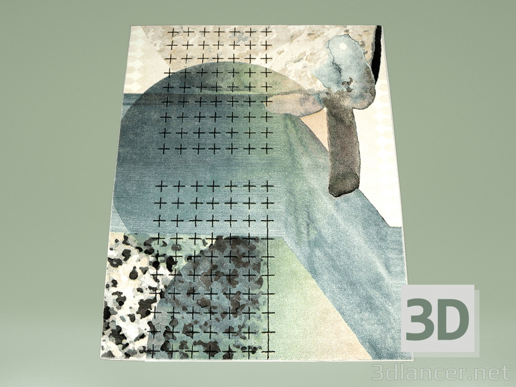 modello 3D Designer di tappeti Pristine - anteprima