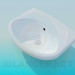 3d model wash basin - preview