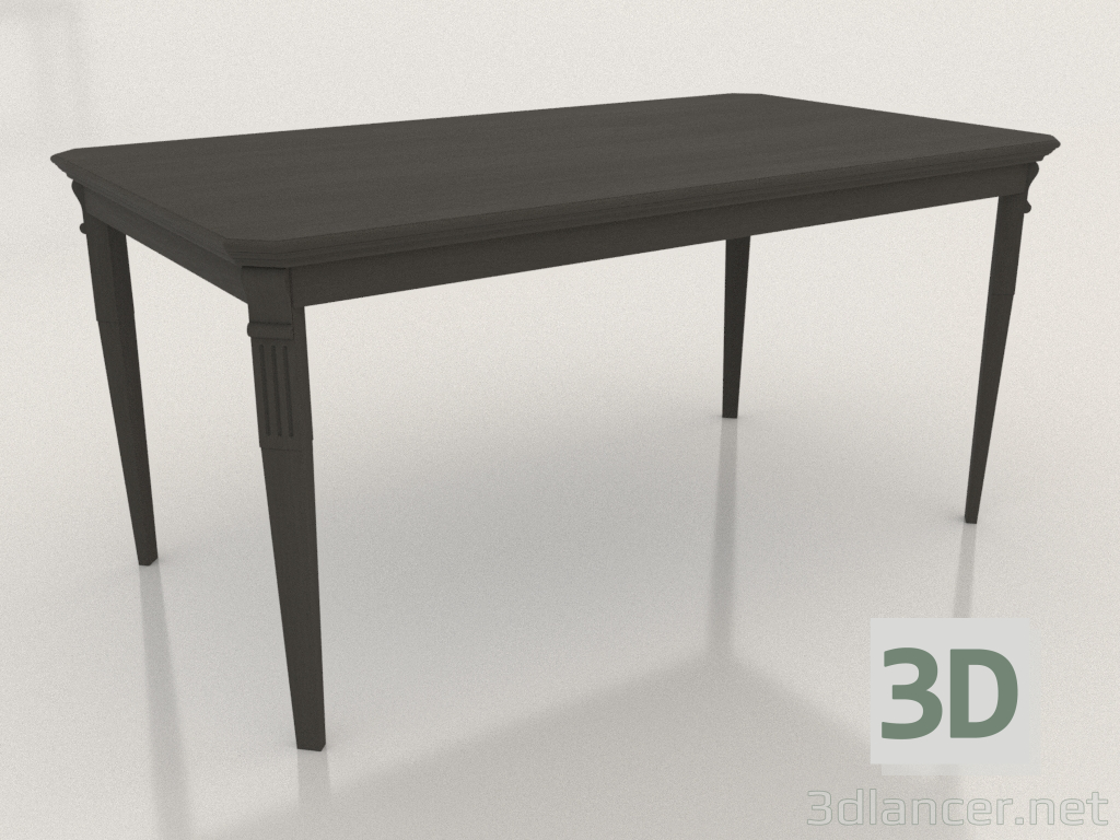 modèle 3D Table à manger (gothique) - preview