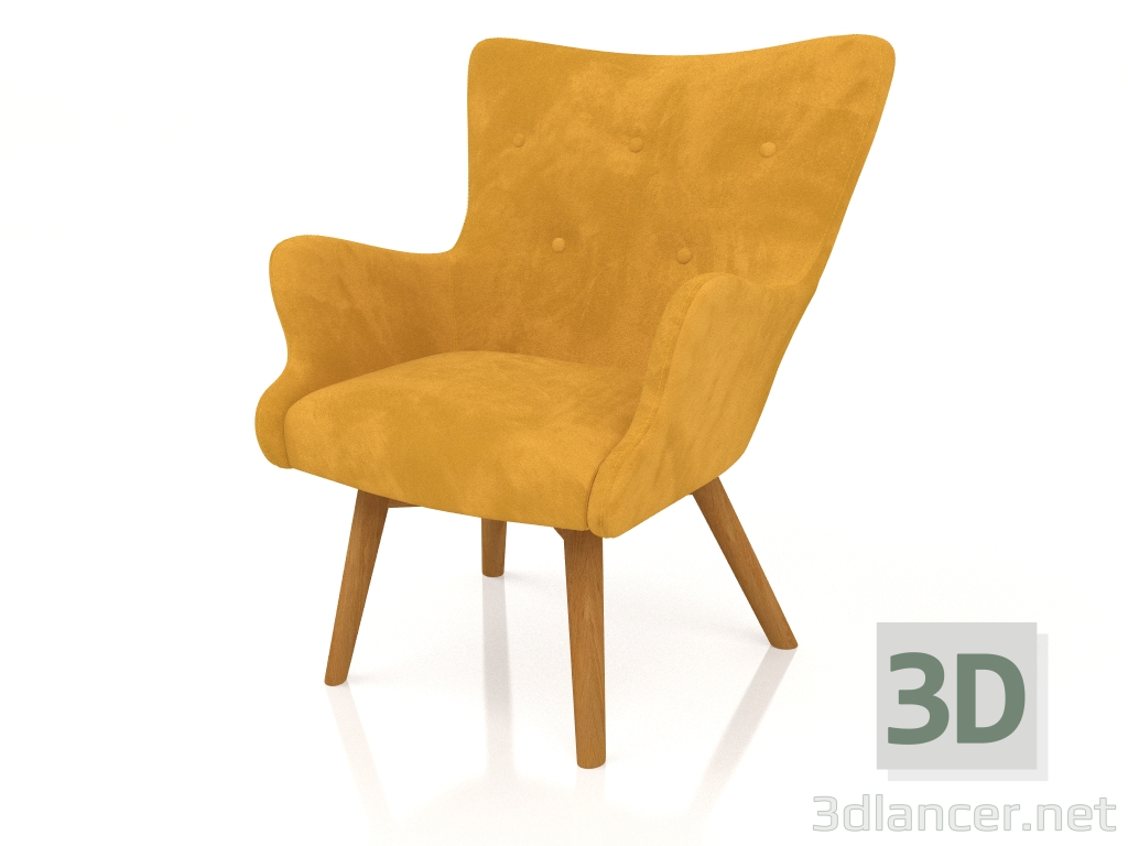 3d модель Санленд крісло – превью