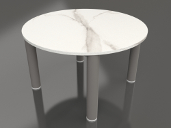 Coffee table D 60 (Quartz gray, DEKTON Aura)