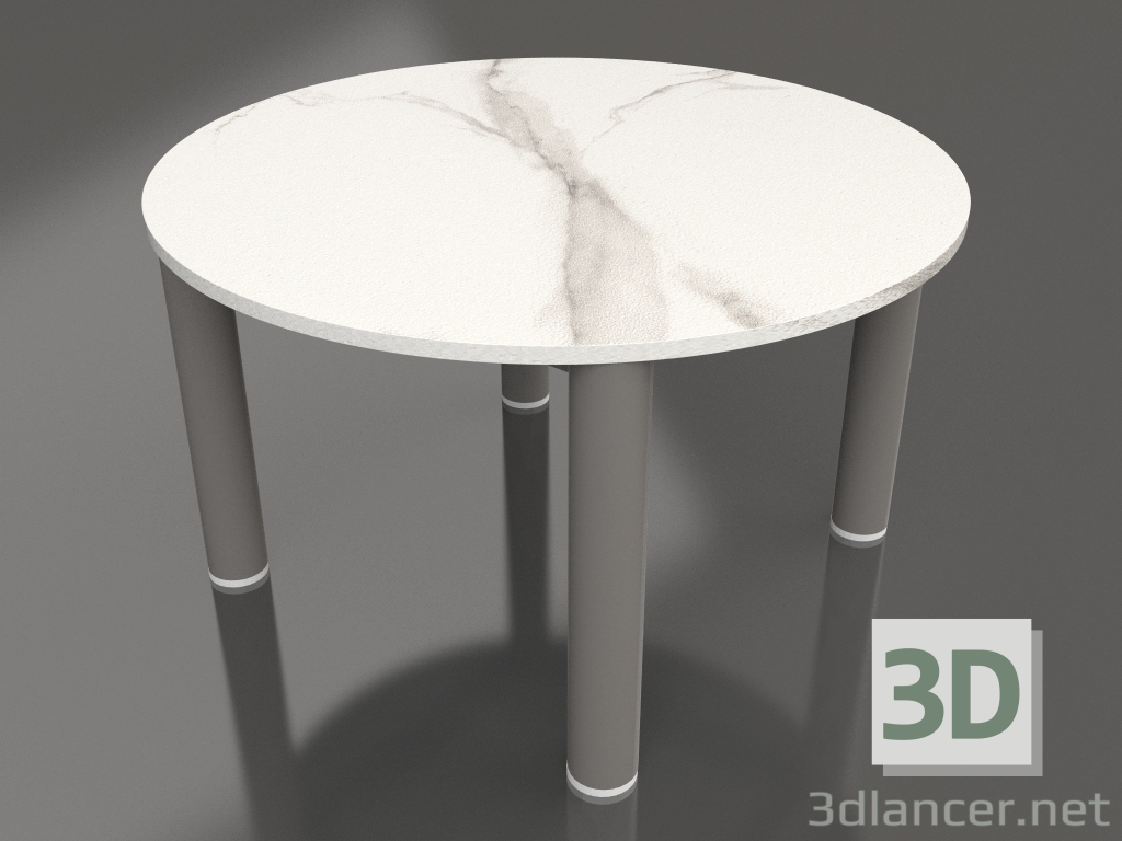 3d model Coffee table D 60 (Quartz gray, DEKTON Aura) - preview