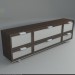 3d model commode - preview