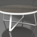 modèle 3D Table à manger ronde Ø175 (DEKTON Radium, Blanc) - preview