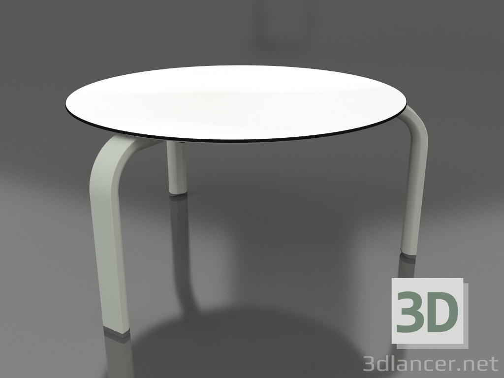 3D Modell Runder Couchtisch Ø70 (Zementgrau) - Vorschau