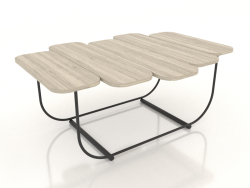 Coffee table (lightened oak)