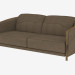 3D Modell Modernes Paris Sofa (220x100x81) - Vorschau