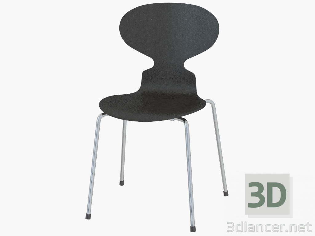 modèle 3D Chaise à manger à quatre pieds Ant - preview