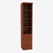 3d model The bookcase is narrow with open shelves (4821-24) - preview