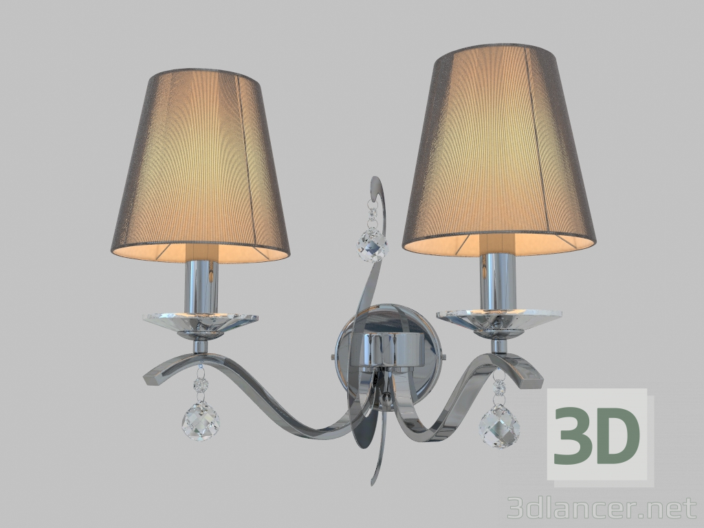 3D Modell Wandlampe (1302A) - Vorschau