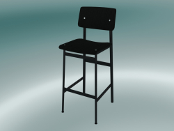 Bar chair Loft (75 cm, Black)
