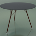 3D Modell Tisch im Freien mit runder Tischplatte 1816 (- 74 - T 100 cm, HPL, V34) - Vorschau