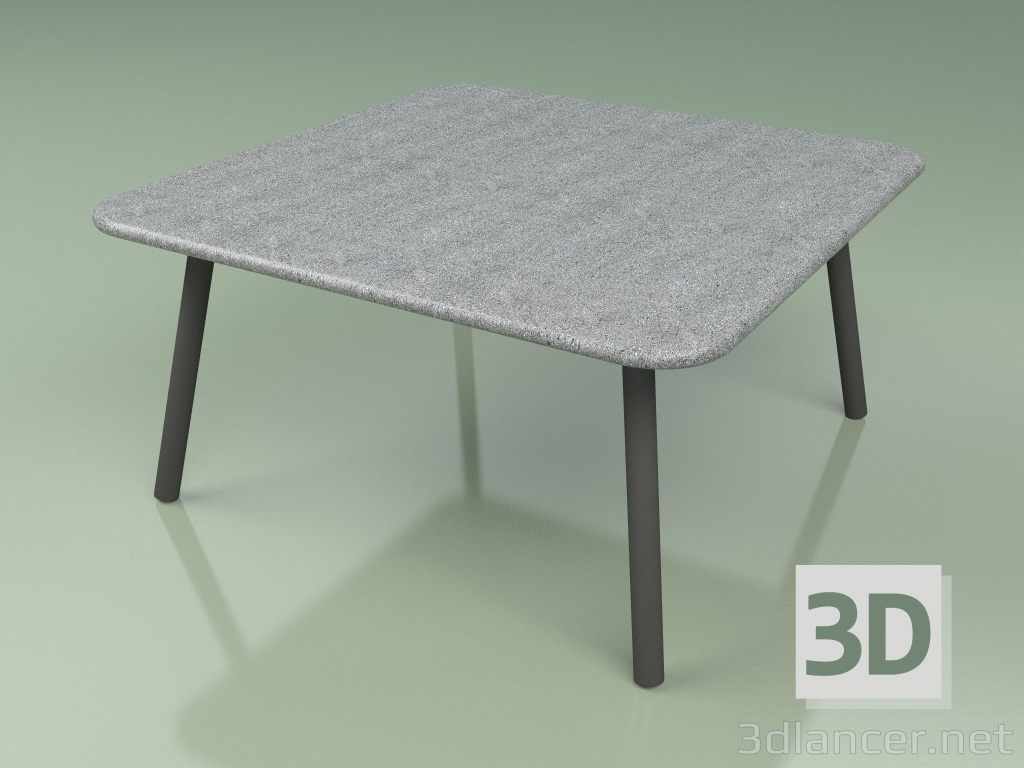 3d model Coffee table 011 (Metal Smoke, Luna Stone) - preview