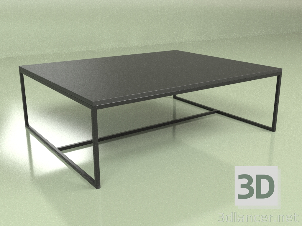 3d model Coffee table Quatro 2 L - preview