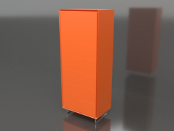 Commode TM 013 (600x400x1500, orange vif lumineux)