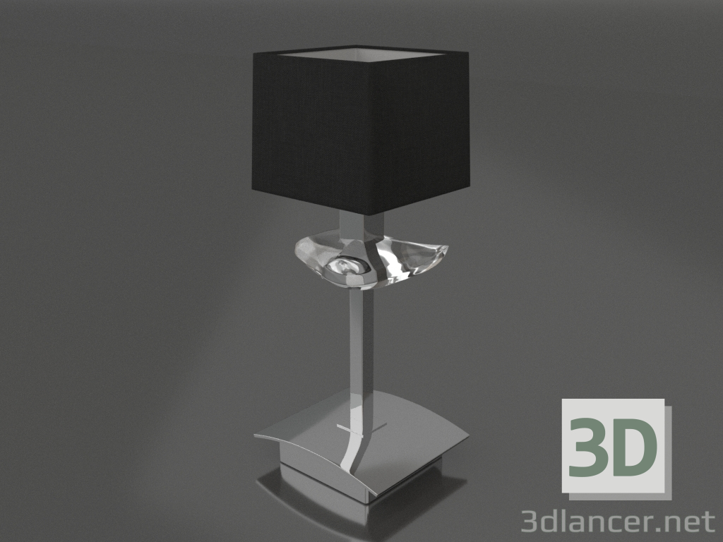 3d модель Настольная лампа (0789) – превью