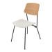 3d model Strain chair with plywood back and soft seat h81 - preview