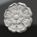 3d model Decorative plaster element DE 019 (D=95x15 mm) - preview