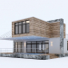 3 डी कंटेनर से आवासीय घर मॉडल खरीद - रेंडर