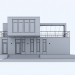 modello 3D di Casa residenziale da contenitori comprare - rendering