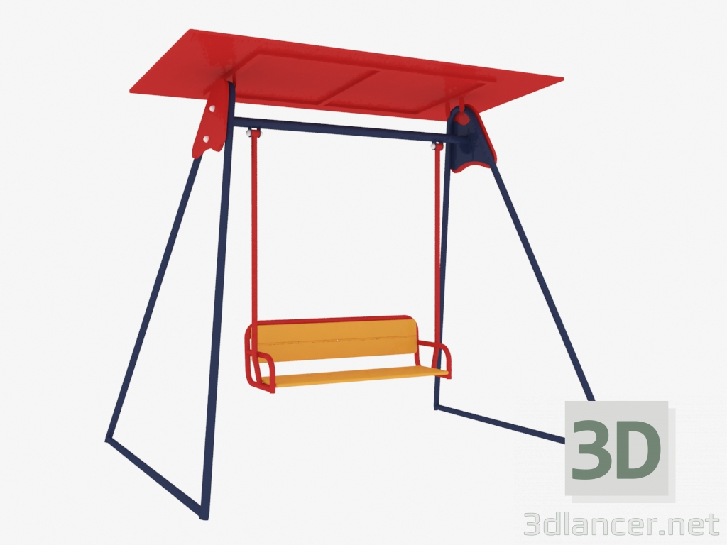 3D Modell Schaukel (6406) - Vorschau
