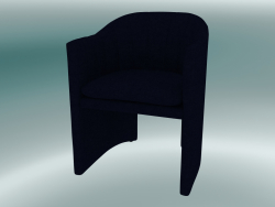 Dining chair, office Loafer (SC24, H 79cm, 57x59cm, Velvet 9 Midnight)