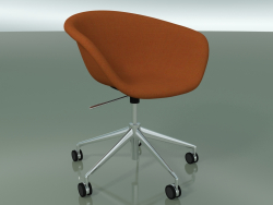 Chair 4239 (5 wheels, swivel, with upholstery f-1221-c0556)