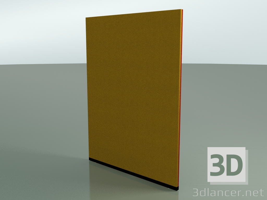 3D Modell Rechteckige Platte 6412 (167,5 x 126 cm, zweifarbig) - Vorschau