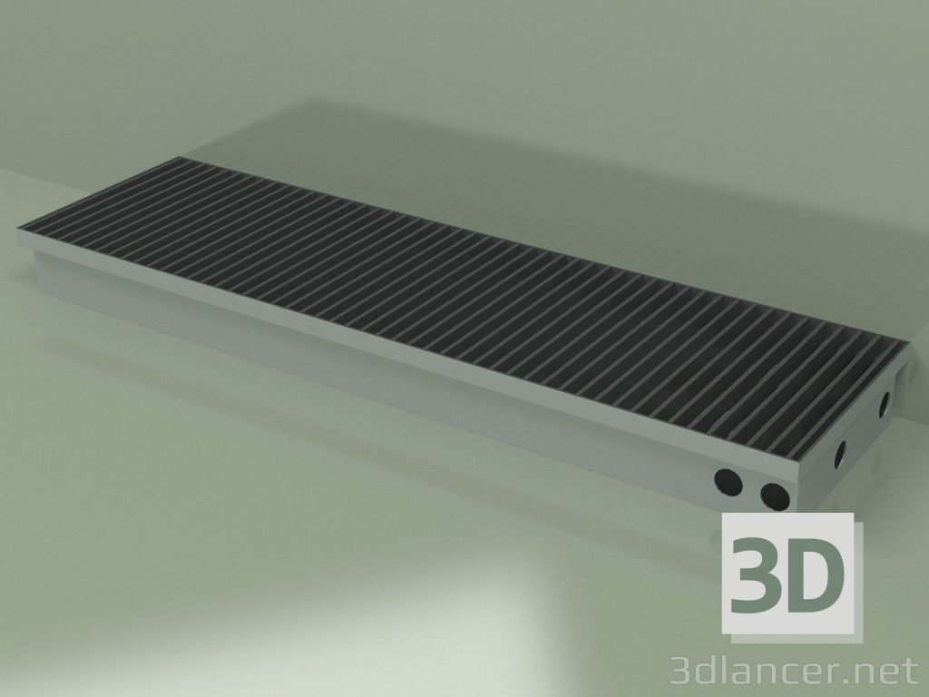 modèle 3D Convecteur gainable - Aquilo F1Т (290х1000х90, RAL 9005) - preview