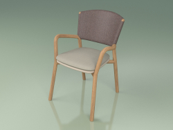 Chair 061 (marron, taupe en résine polyuréthane)