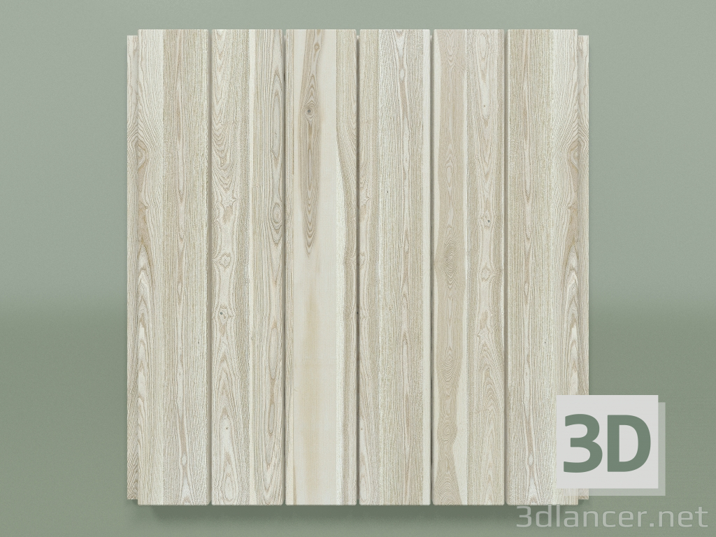 3d model Panel with a strip 60X20 mm (light) - preview