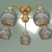 modello 3D Lampadario a soffitto 30148-5 (oro perla) - anteprima