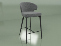 Bar stool Keen (oil gray)