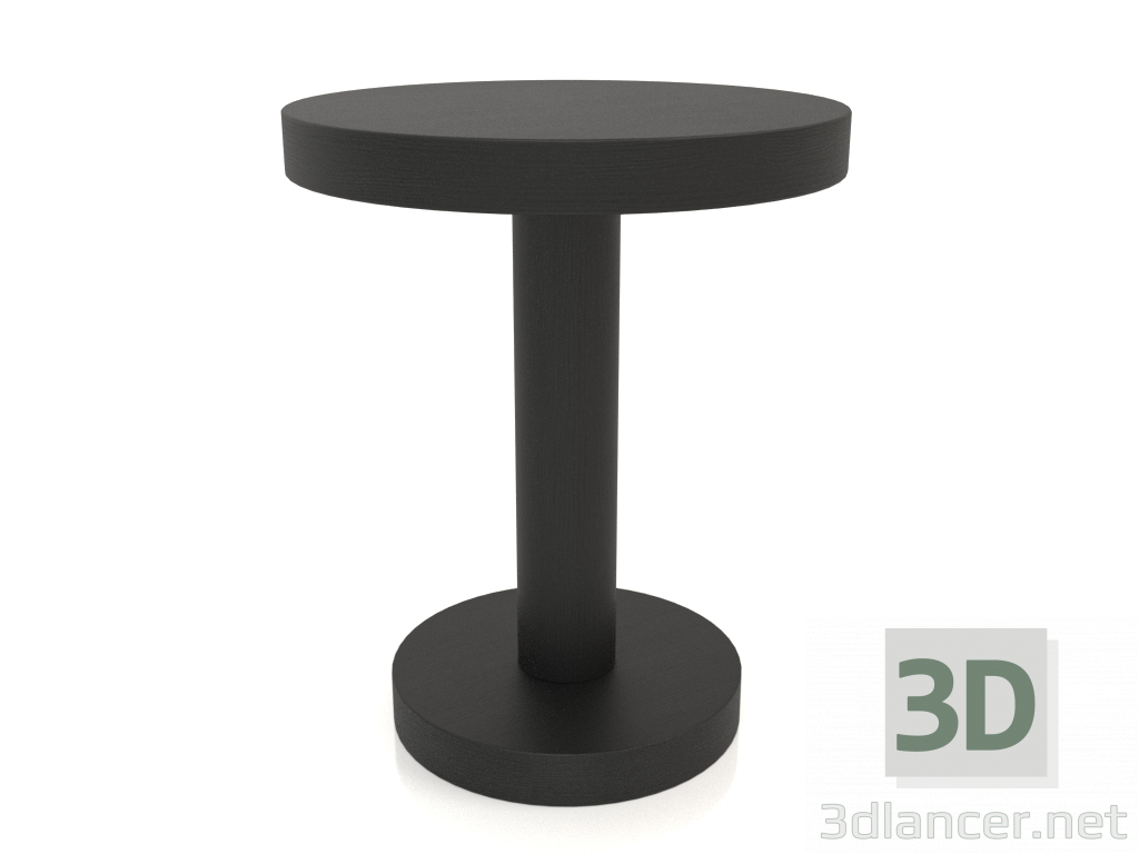 3 डी मॉडल कॉफी टेबल जेटी 023 (डी = 450x550, लकड़ी का काला) - पूर्वावलोकन