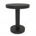 3 डी मॉडल कॉफी टेबल जेटी 023 (डी = 450x550, लकड़ी का काला) - पूर्वावलोकन