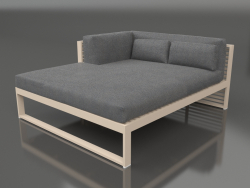 XL modular sofa, section 2 left (Sand)