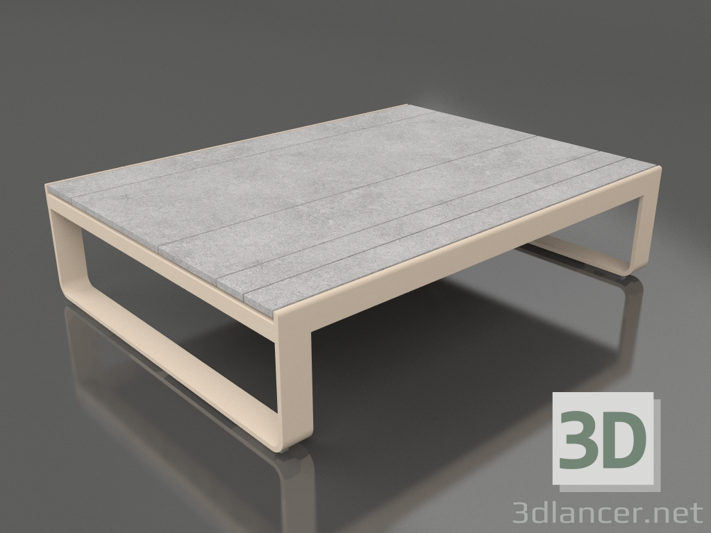 3d model Coffee table 120 (DEKTON Kreta, Sand) - preview