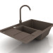 3d Sink Blanco Metra 6S Compact model buy - render